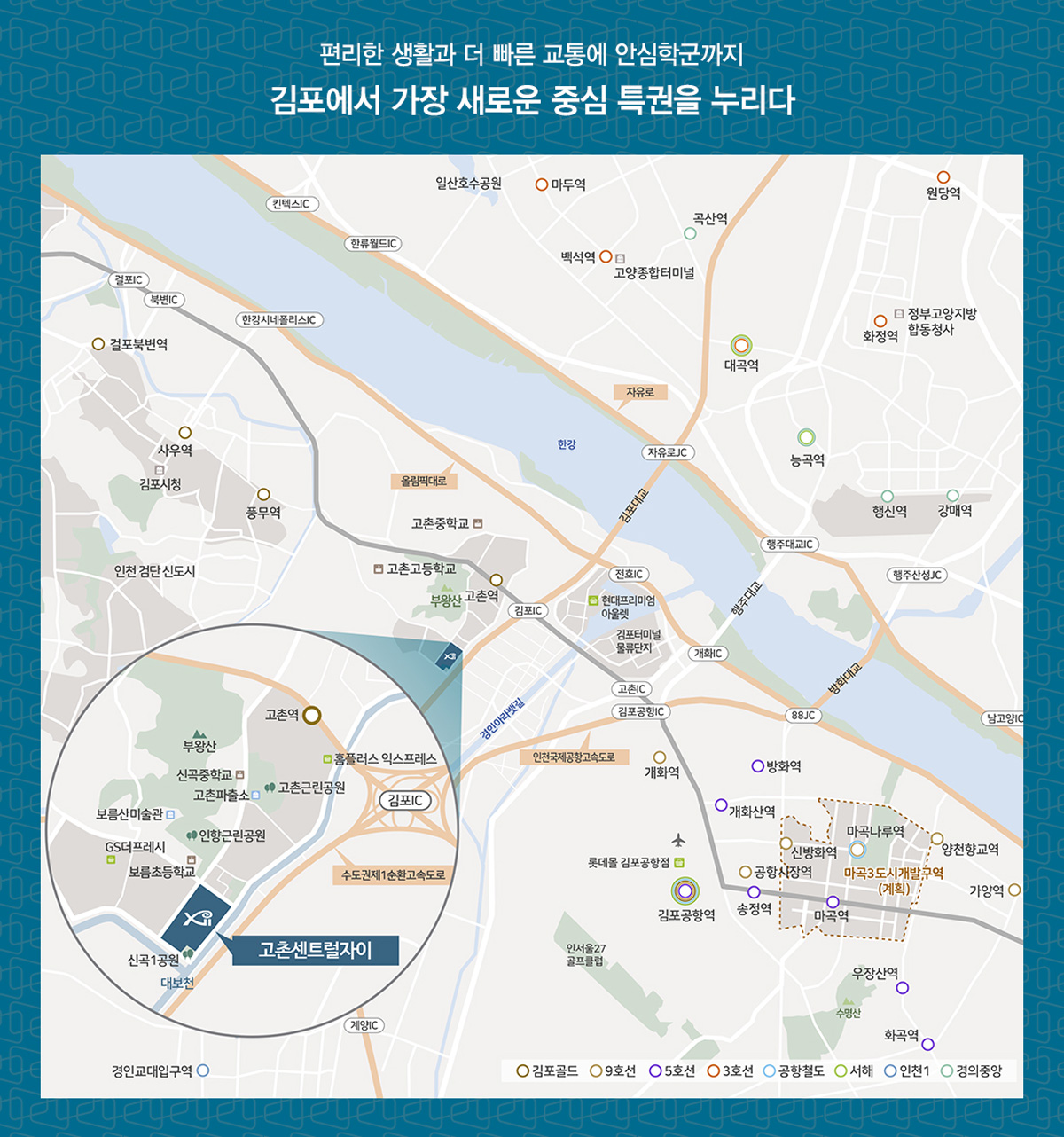 고촌-센트럴자이-입지환경